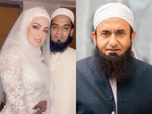 Read more about the article ثنا خان کی مفتی انس سے محبت کا قصہ، مولانا طارق جمیل کا پیغام بازی پلٹ گیا